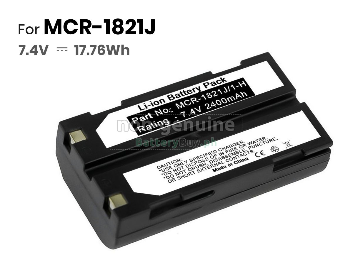 Molicel MCR-1821J/1 Replacement Battery
