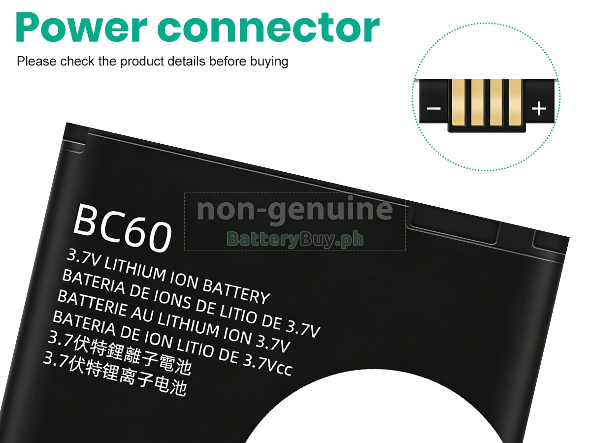 Motorola BC60 Replacement Battery