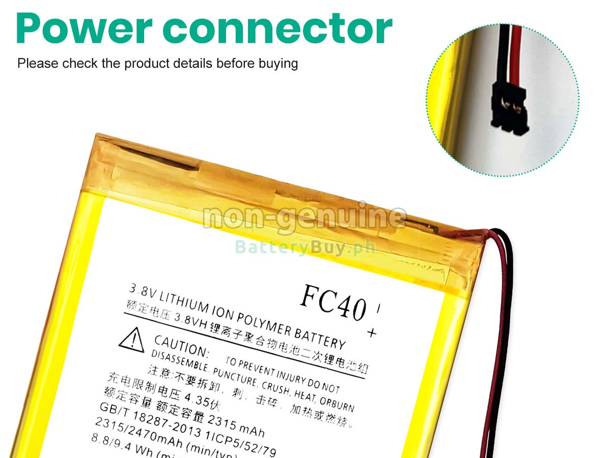 Motorola FC40 Replacement Battery