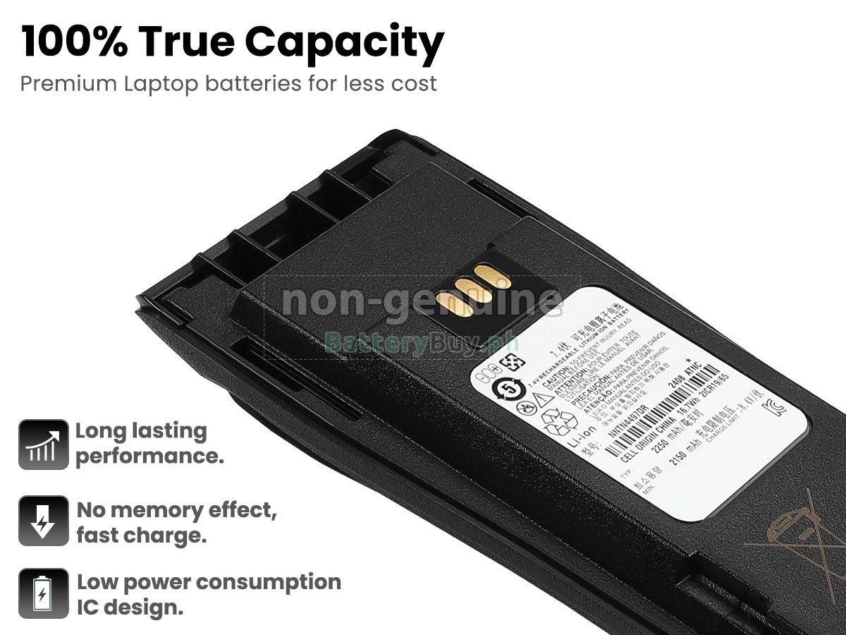 Motorola NNTN4497DR Replacement Battery