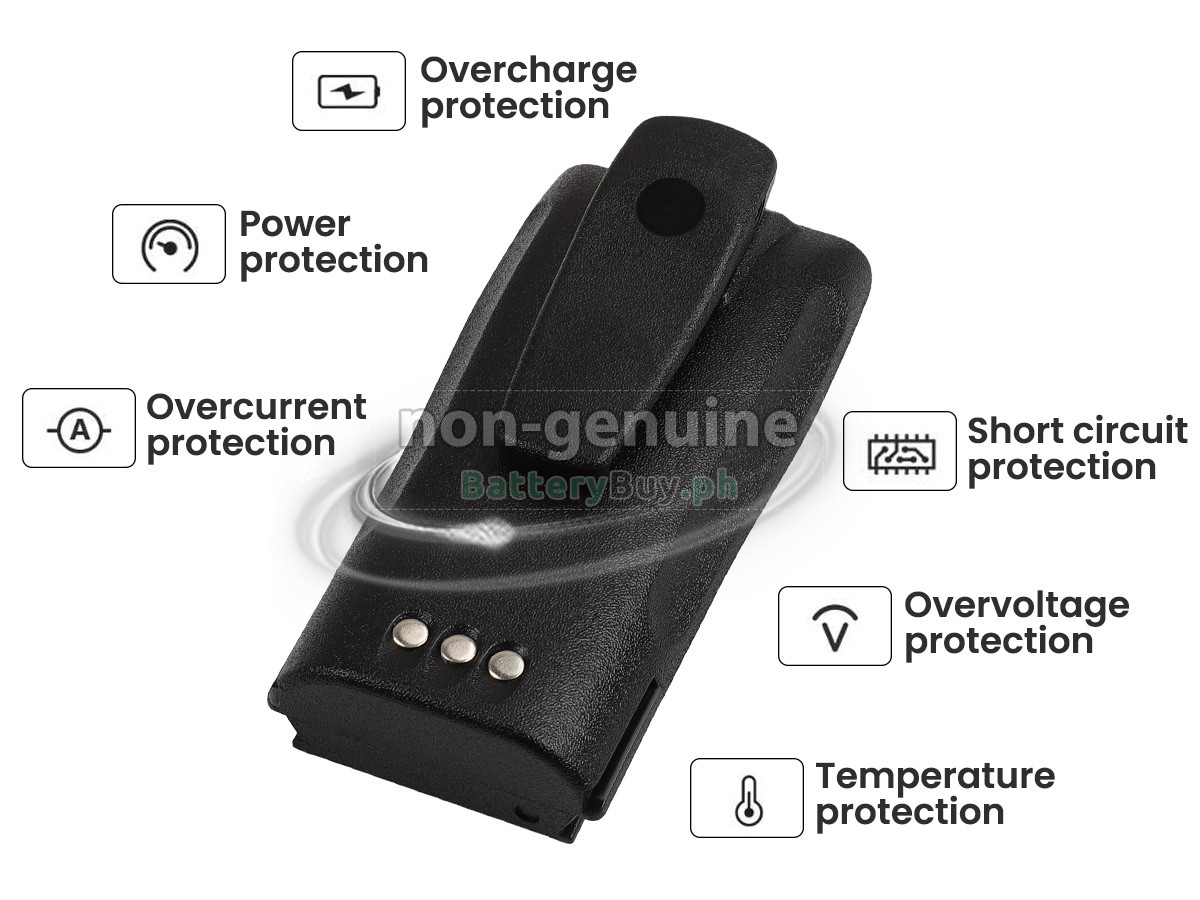 Motorola CP200D Replacement Battery