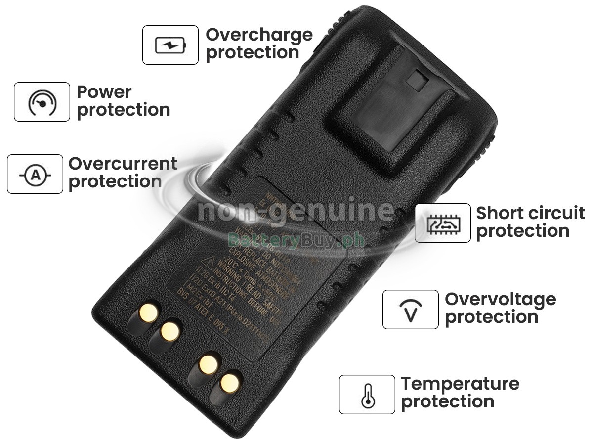 Motorola NNTN5510DR Replacement Battery