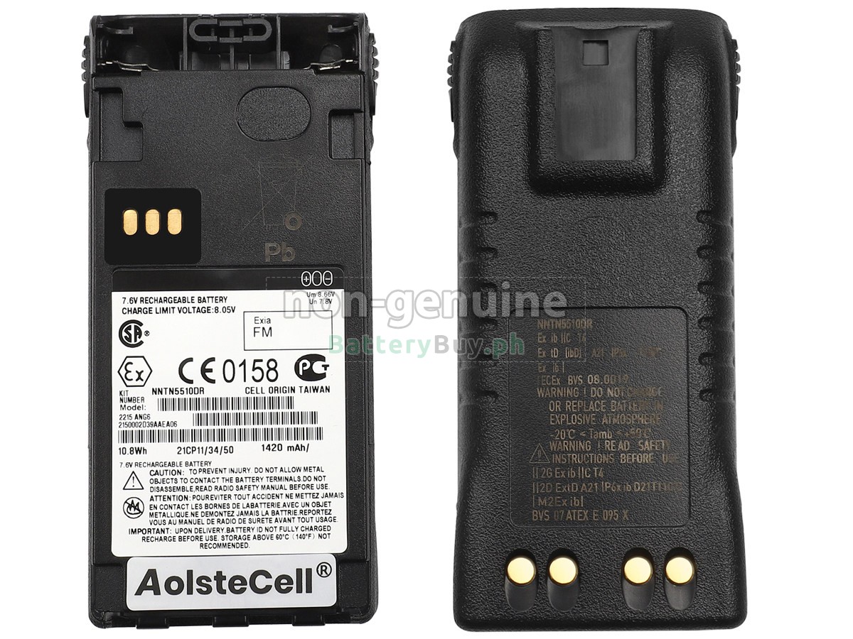 Motorola NNTN5510DR Replacement Battery