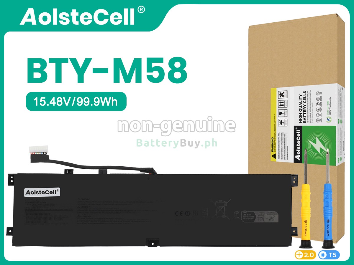 MSI BTY-M58 Replacement Battery