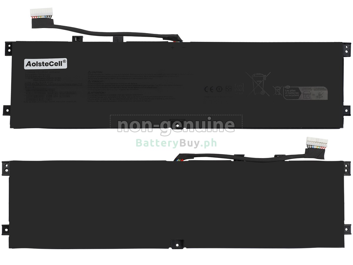 MSI BTY-M58 Replacement Battery