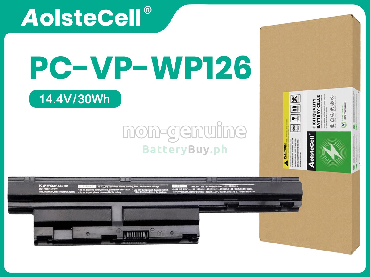 NEC PC-VP-WP128 Replacement Battery
