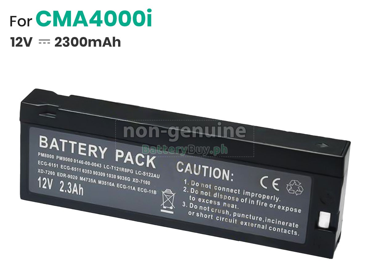 Nettest CMA4000I Replacement Battery