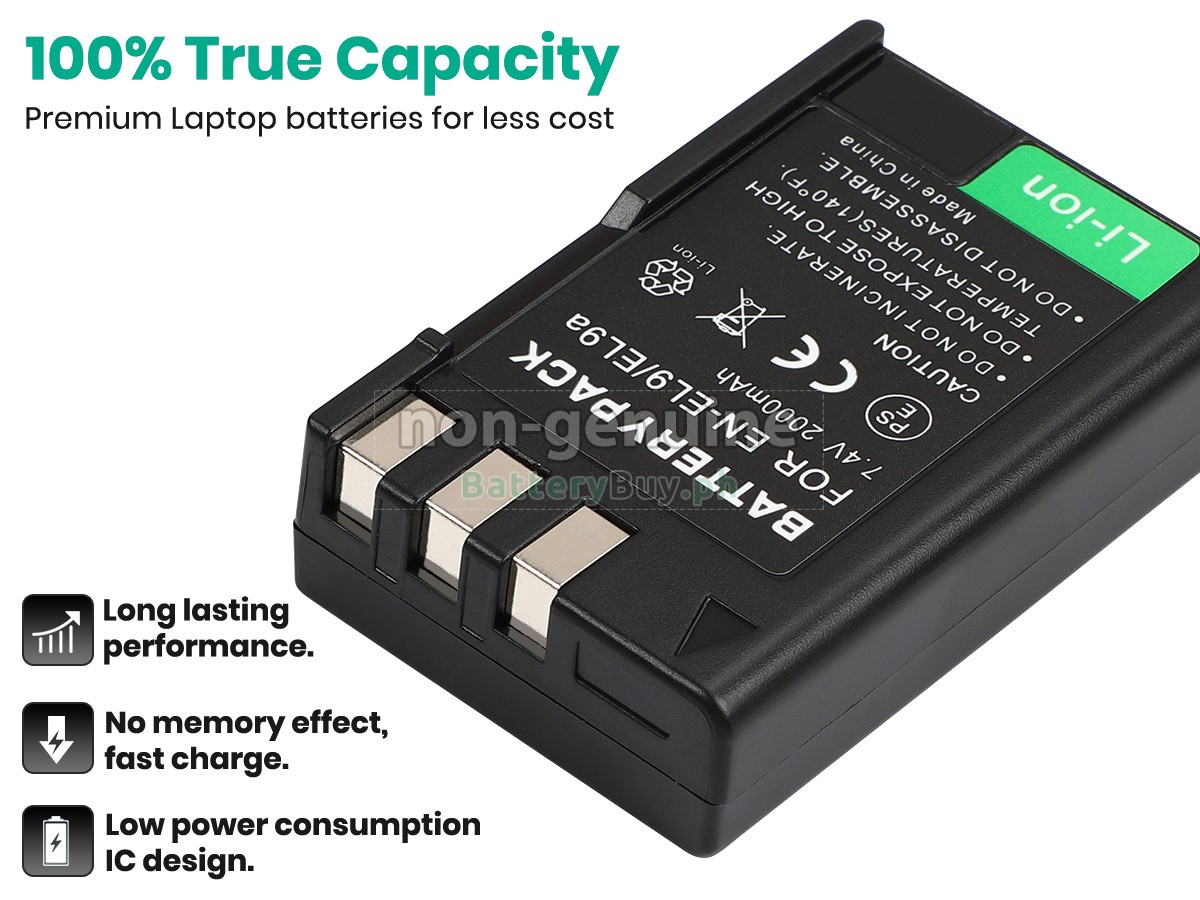 Nikon D3000LK Replacement Battery