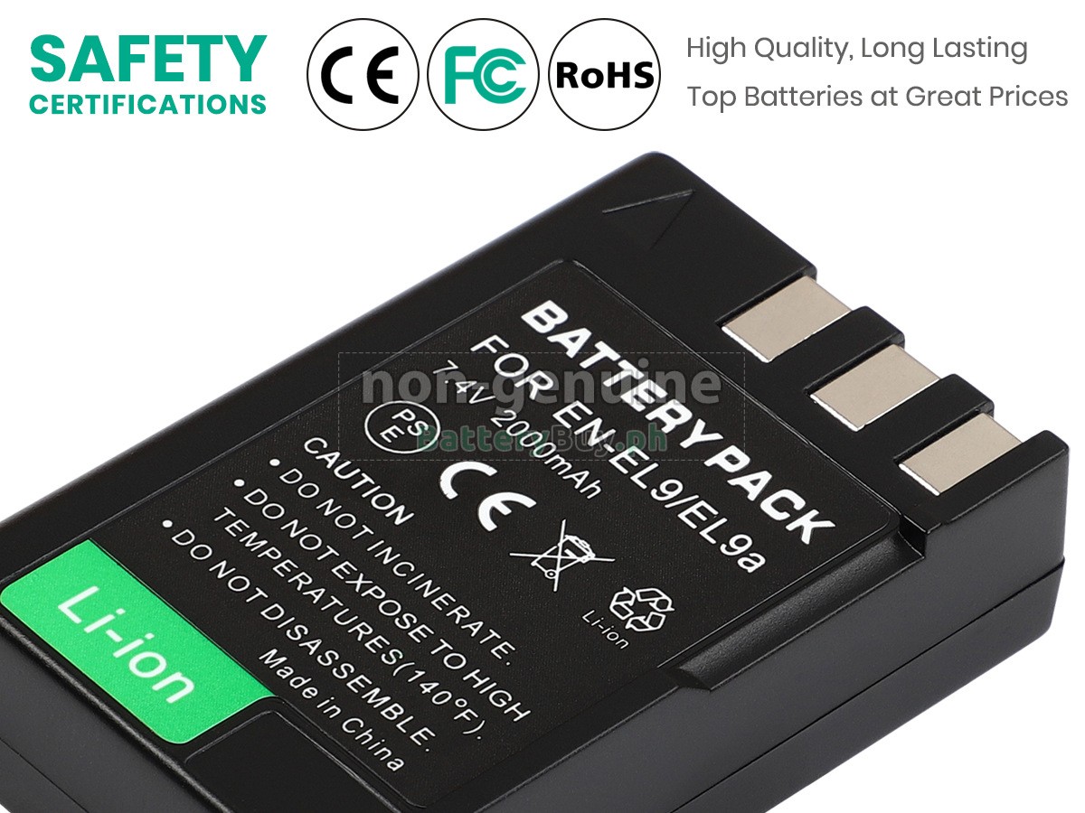 Nikon D3000LK Replacement Battery