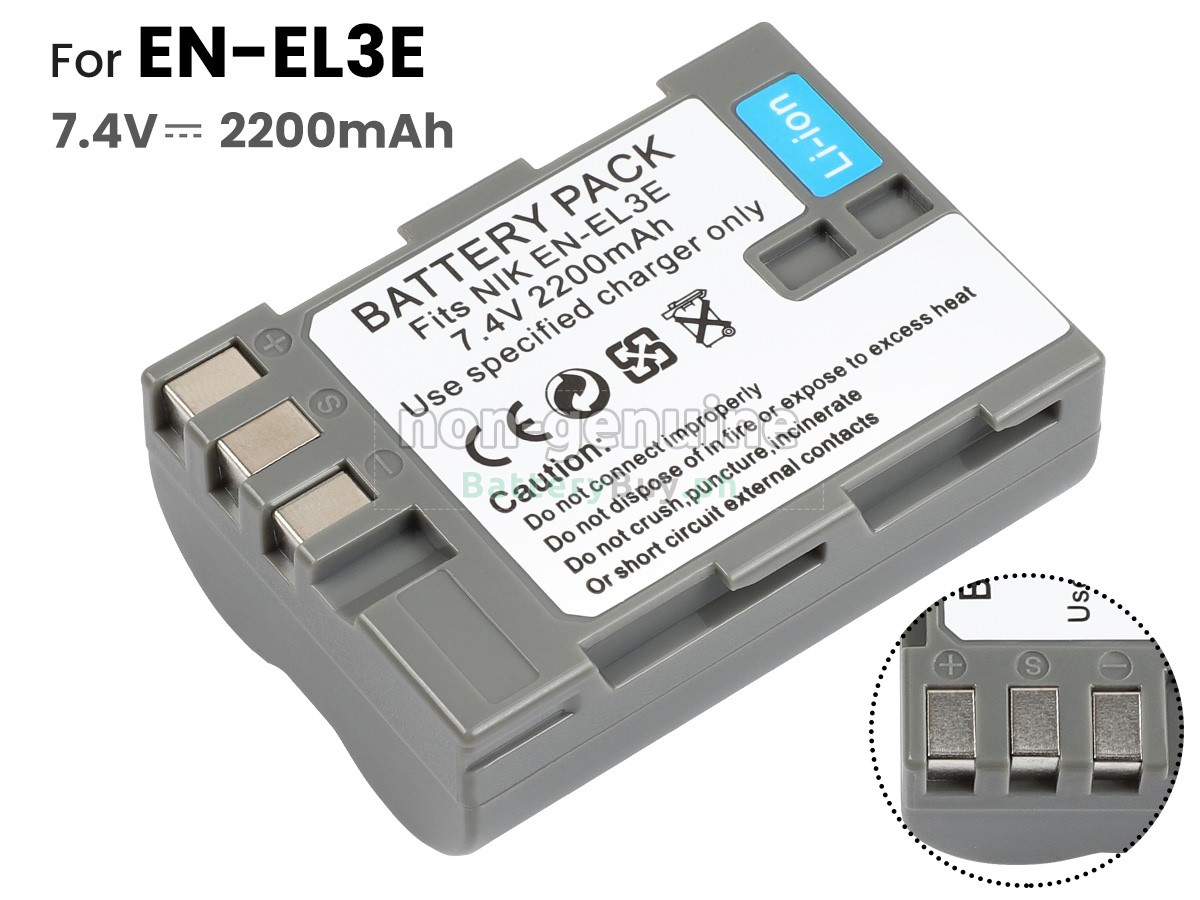 Nikon MB-D90 Replacement Battery