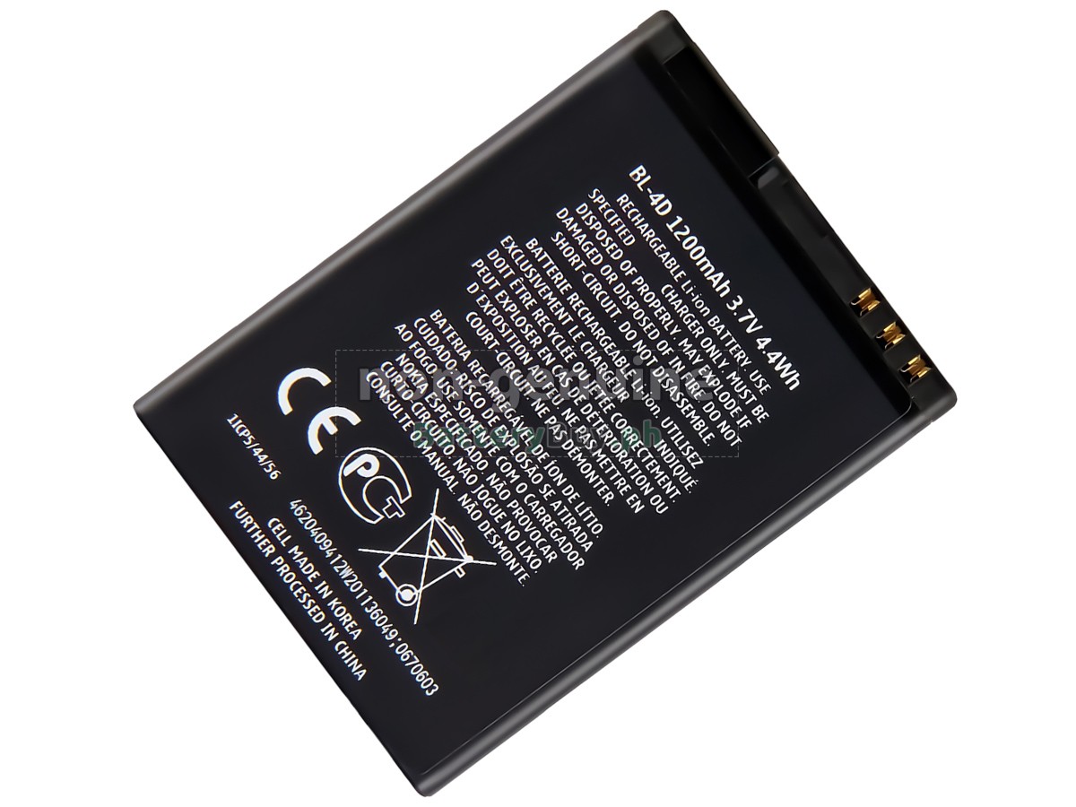 Nokia BL-4D Replacement Battery