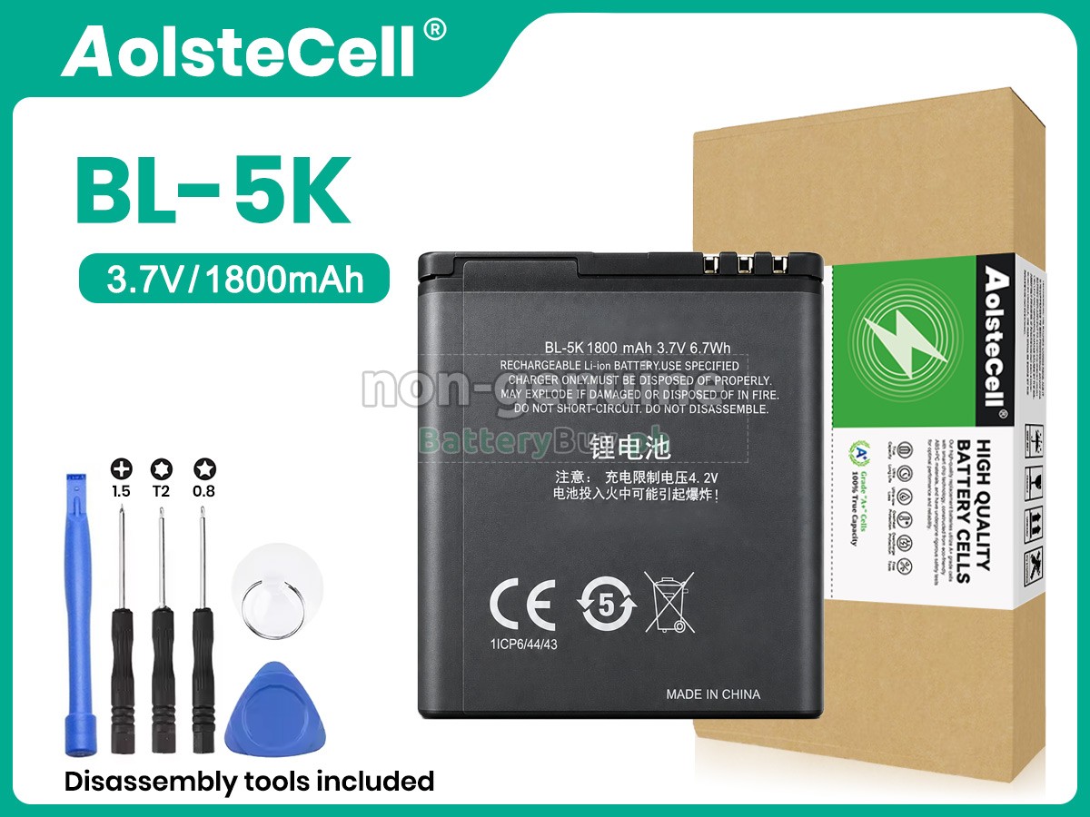 Nokia BL-5K Replacement Battery
