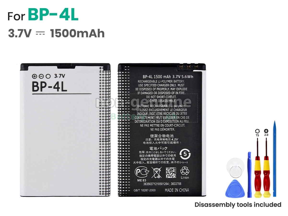 Nokia BP-4L Replacement Battery
