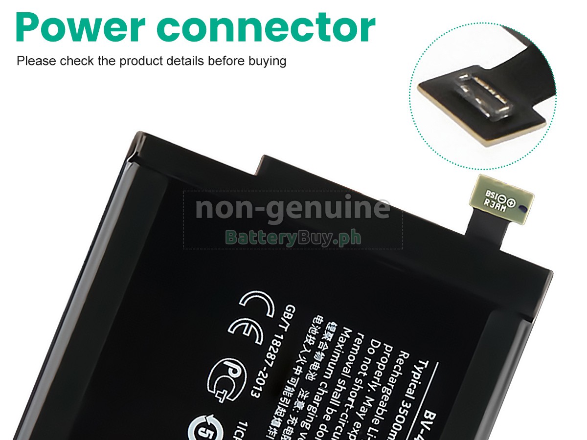 Nokia BV-4BWA Replacement Battery