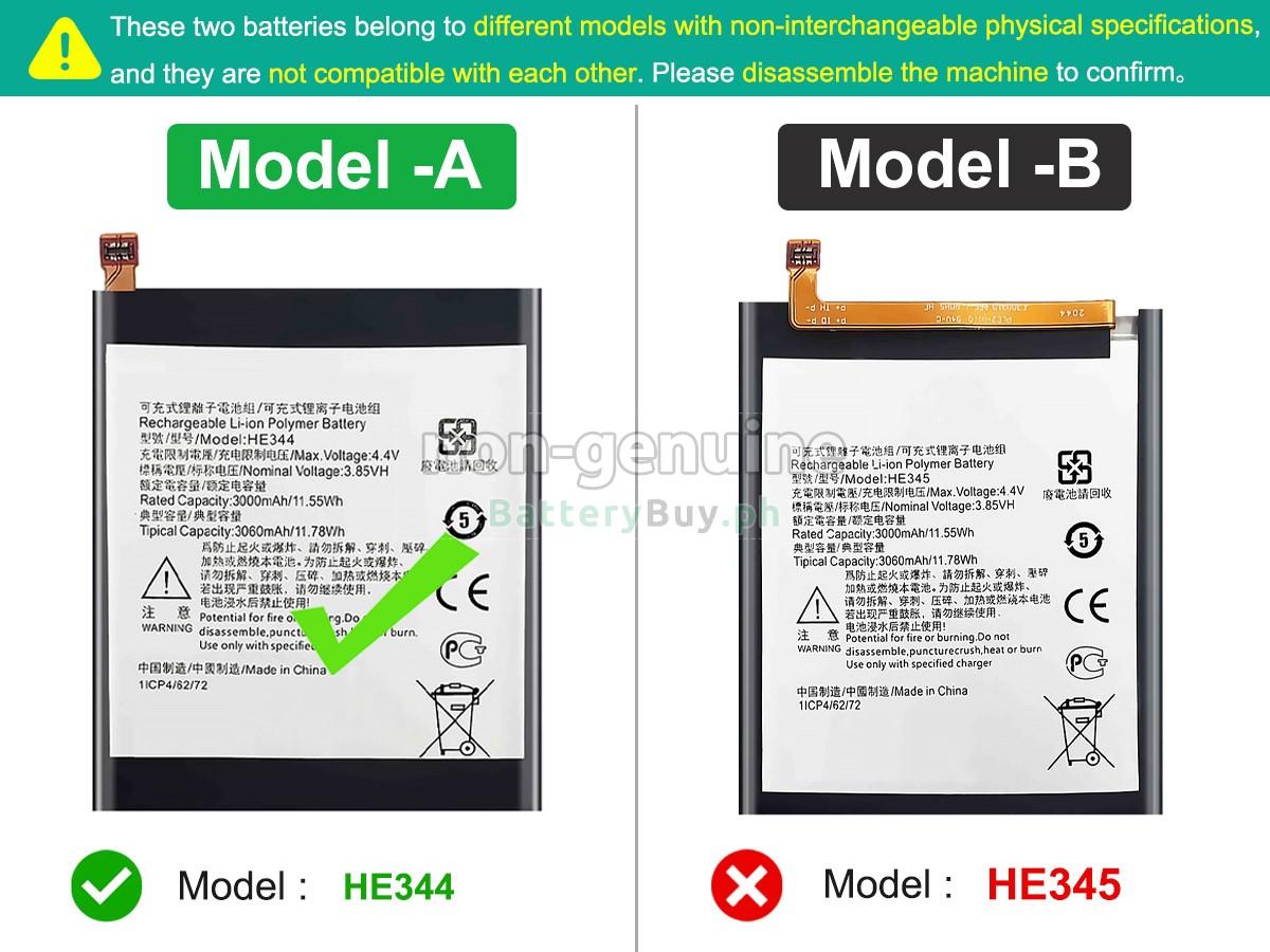 Nokia 6(2018) Replacement Battery