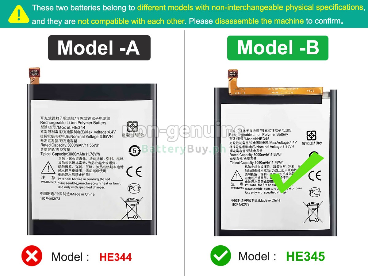 Nokia 6(2018) Replacement Battery