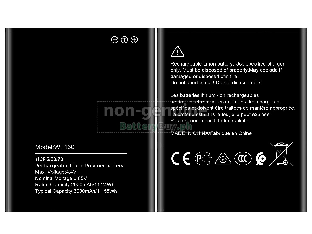 Nokia WT130 Replacement Battery