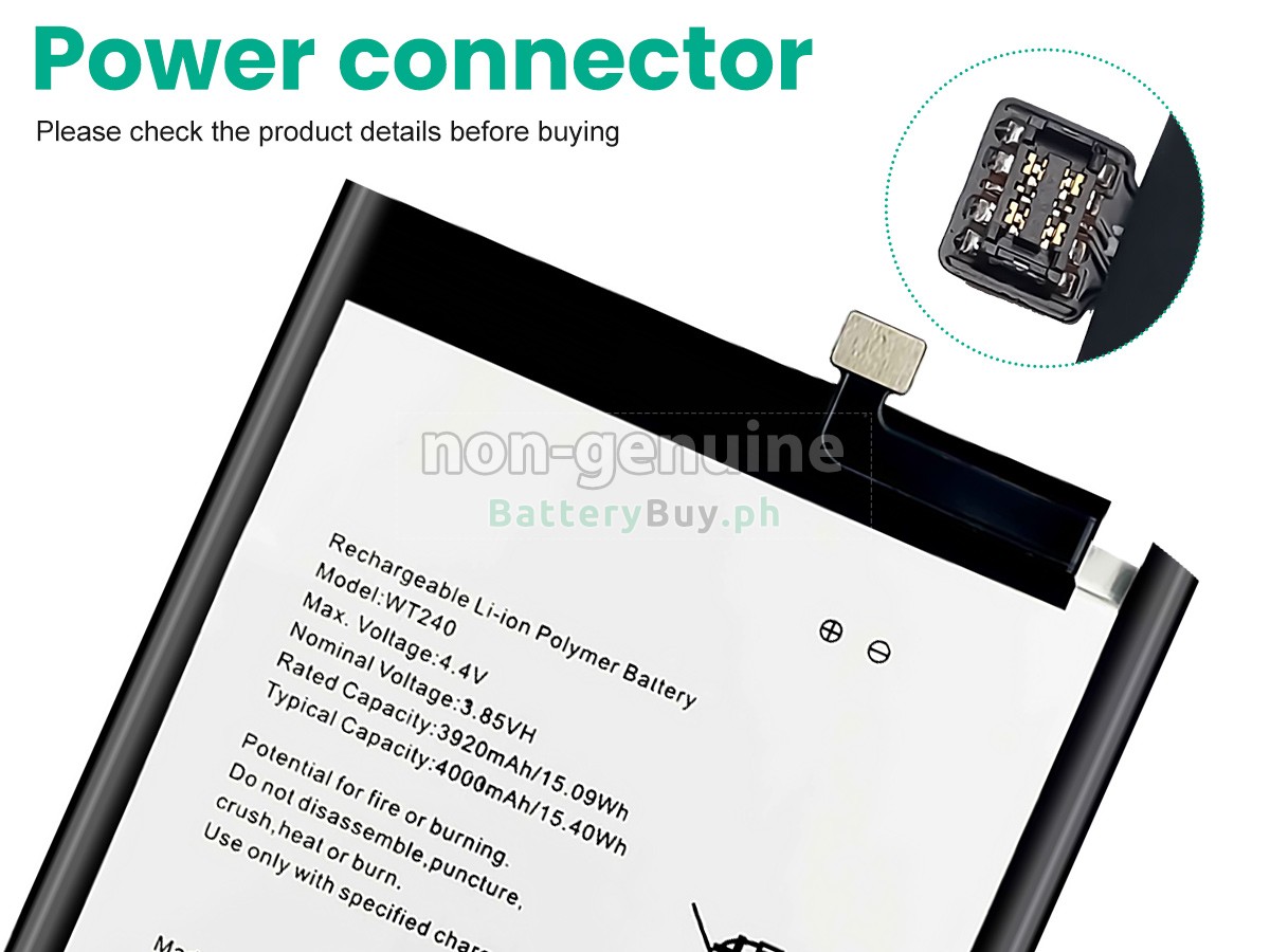 Nokia WT240 Replacement Battery