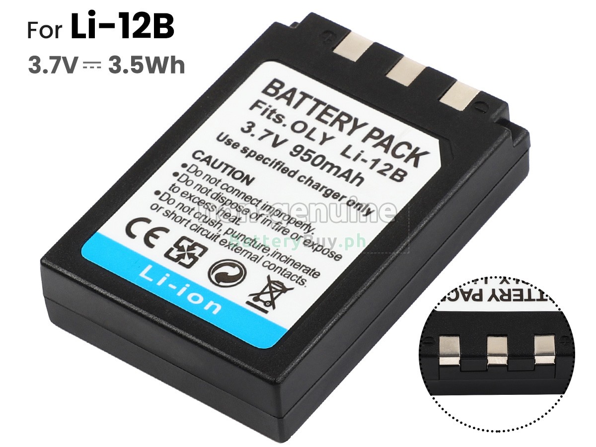 Olympus LI-10B Replacement Battery