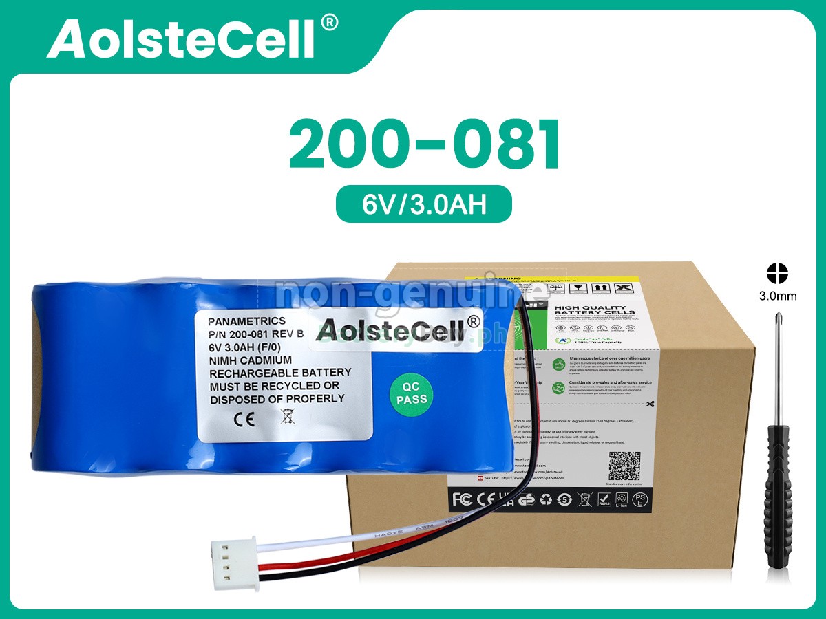 Panametrics 200-081 Replacement Battery