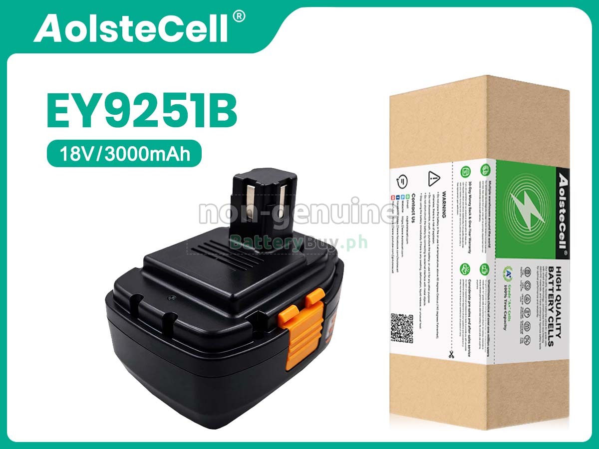 Panasonic EY3544GQK Replacement Battery