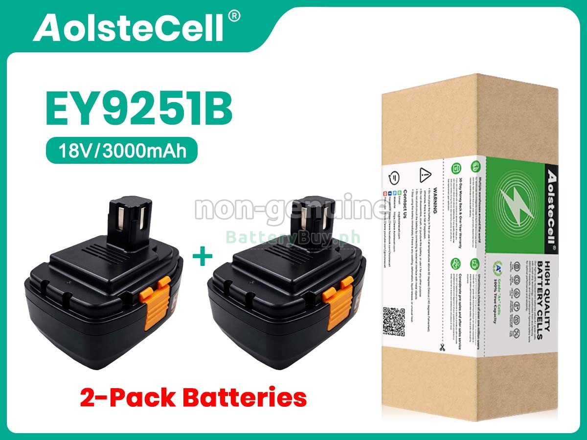 Panasonic EY3544GQK Replacement Battery