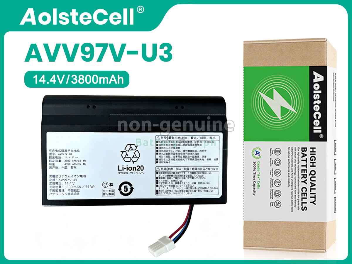 Panasonic AVV97V-U3 Replacement Battery