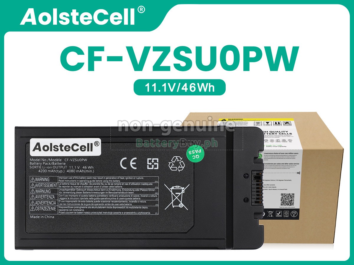 Panasonic CF-VZSUOPW Replacement Battery