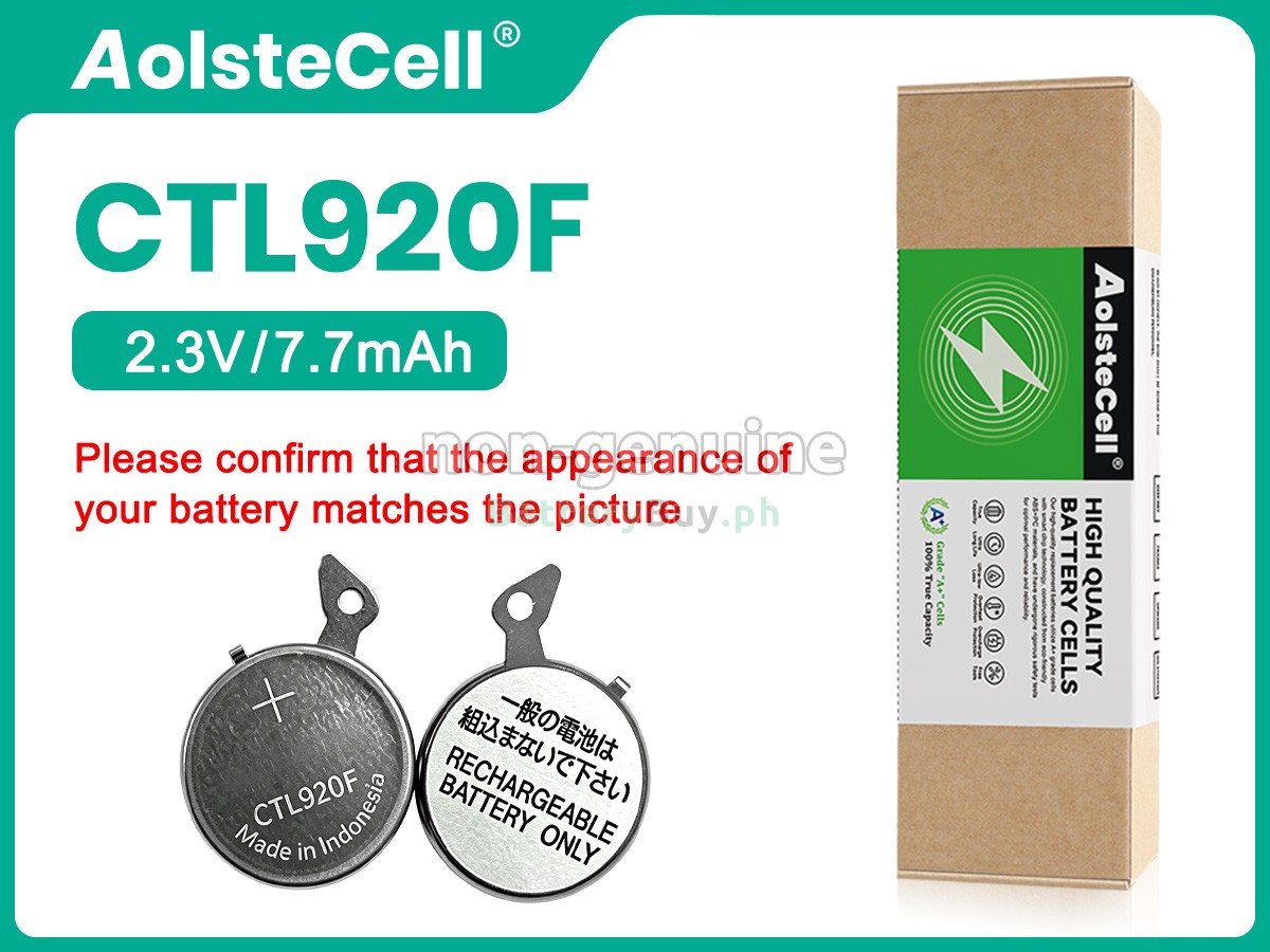 Panasonic CTL920 Replacement Battery