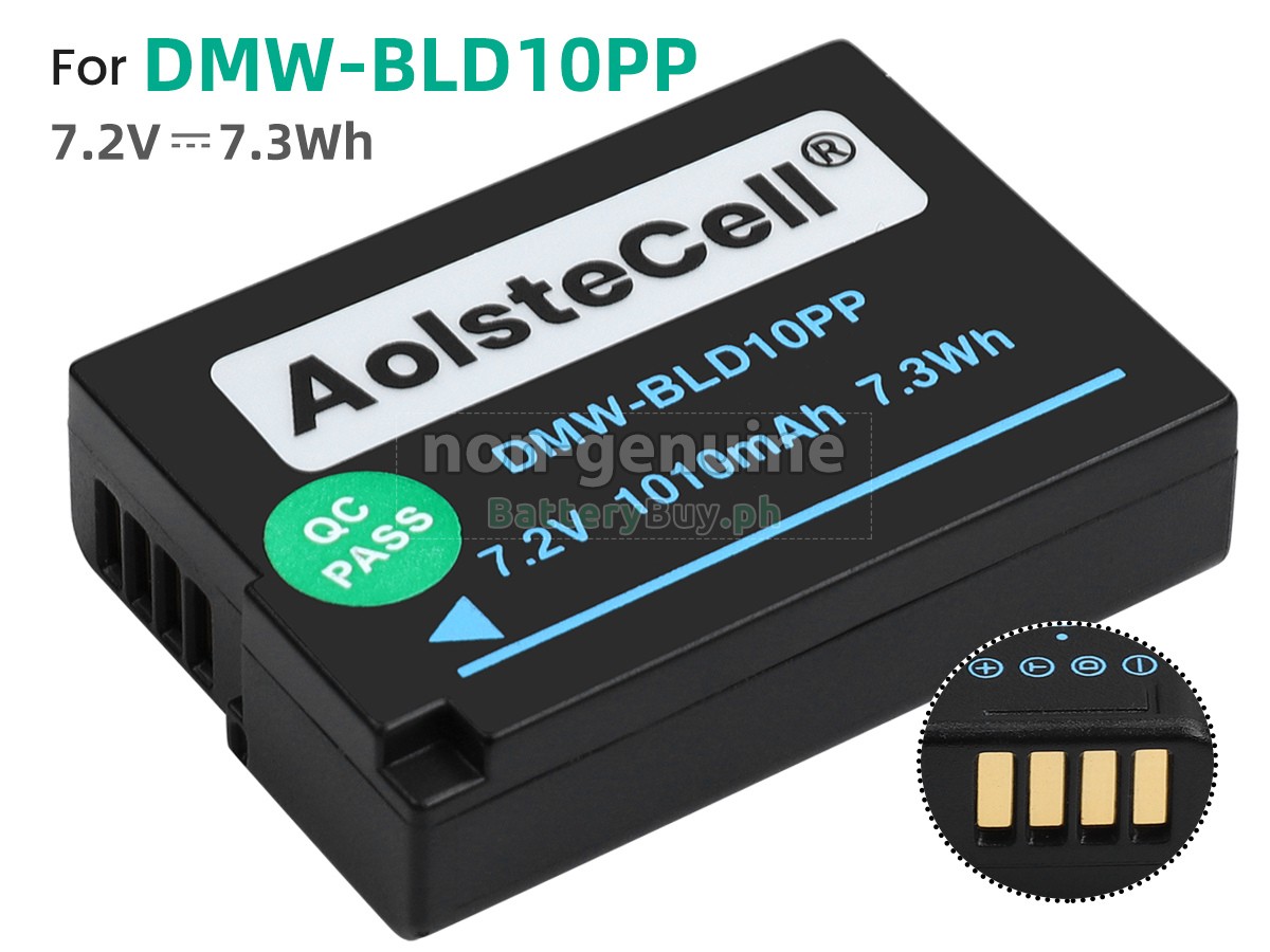 Panasonic DMW-BLD10E Replacement Battery