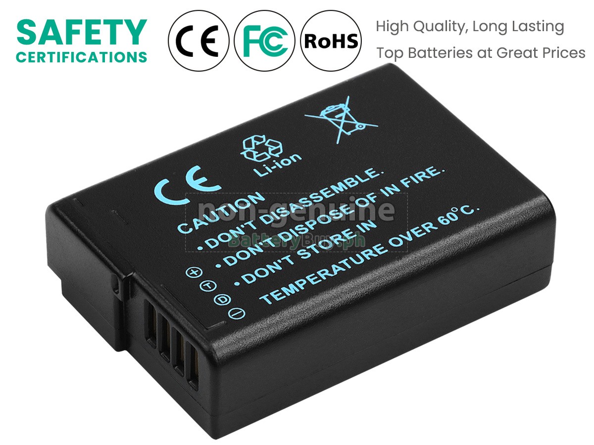 Panasonic DMW-BLD10E Replacement Battery