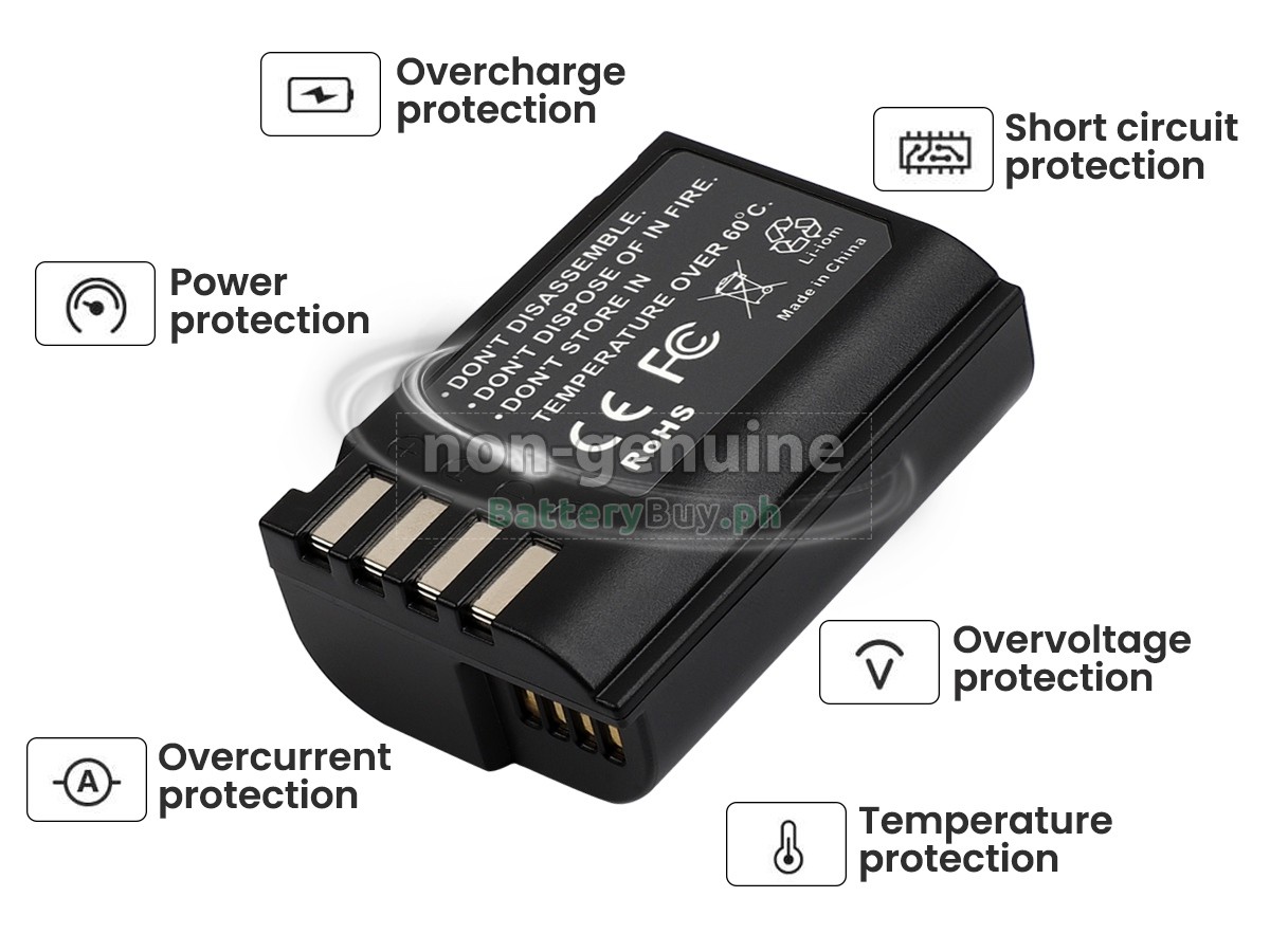 Panasonic DC-S5M2XK Replacement Battery