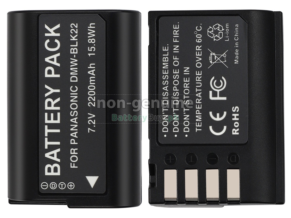 Panasonic DC-S5M2XK Replacement Battery