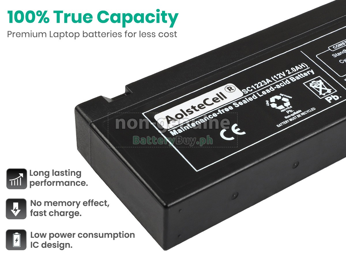 Panasonic PM9000 Replacement Battery