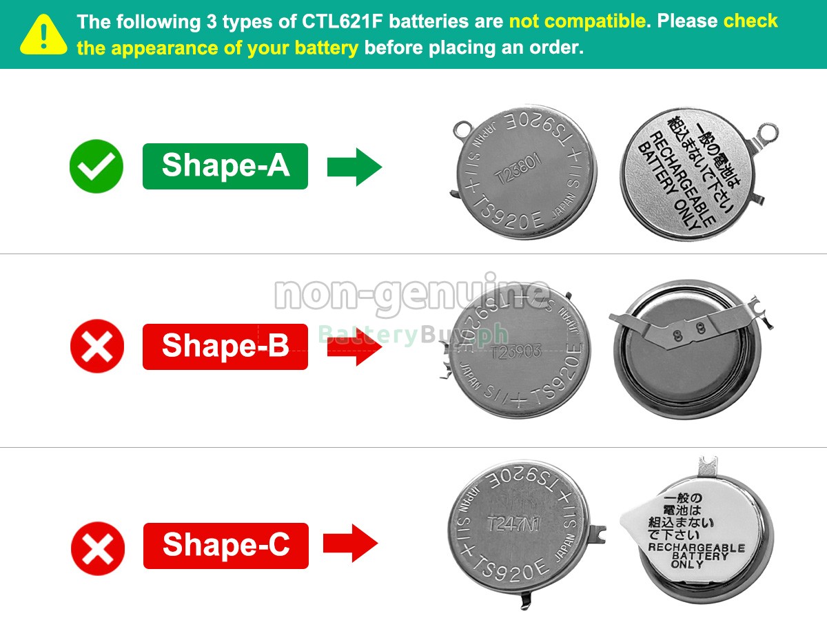 Panasonic TS920E Replacement Battery