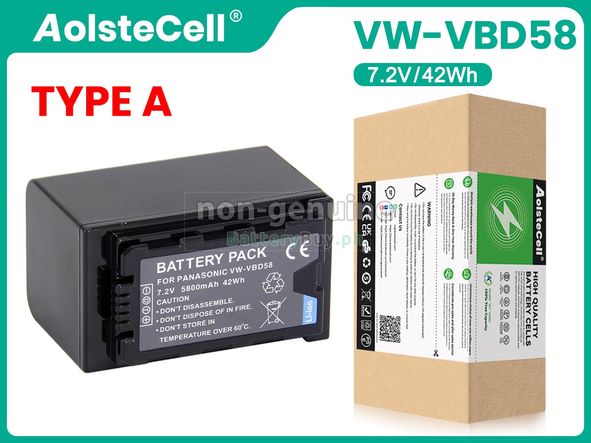 Panasonic HC-X1500 Replacement Battery