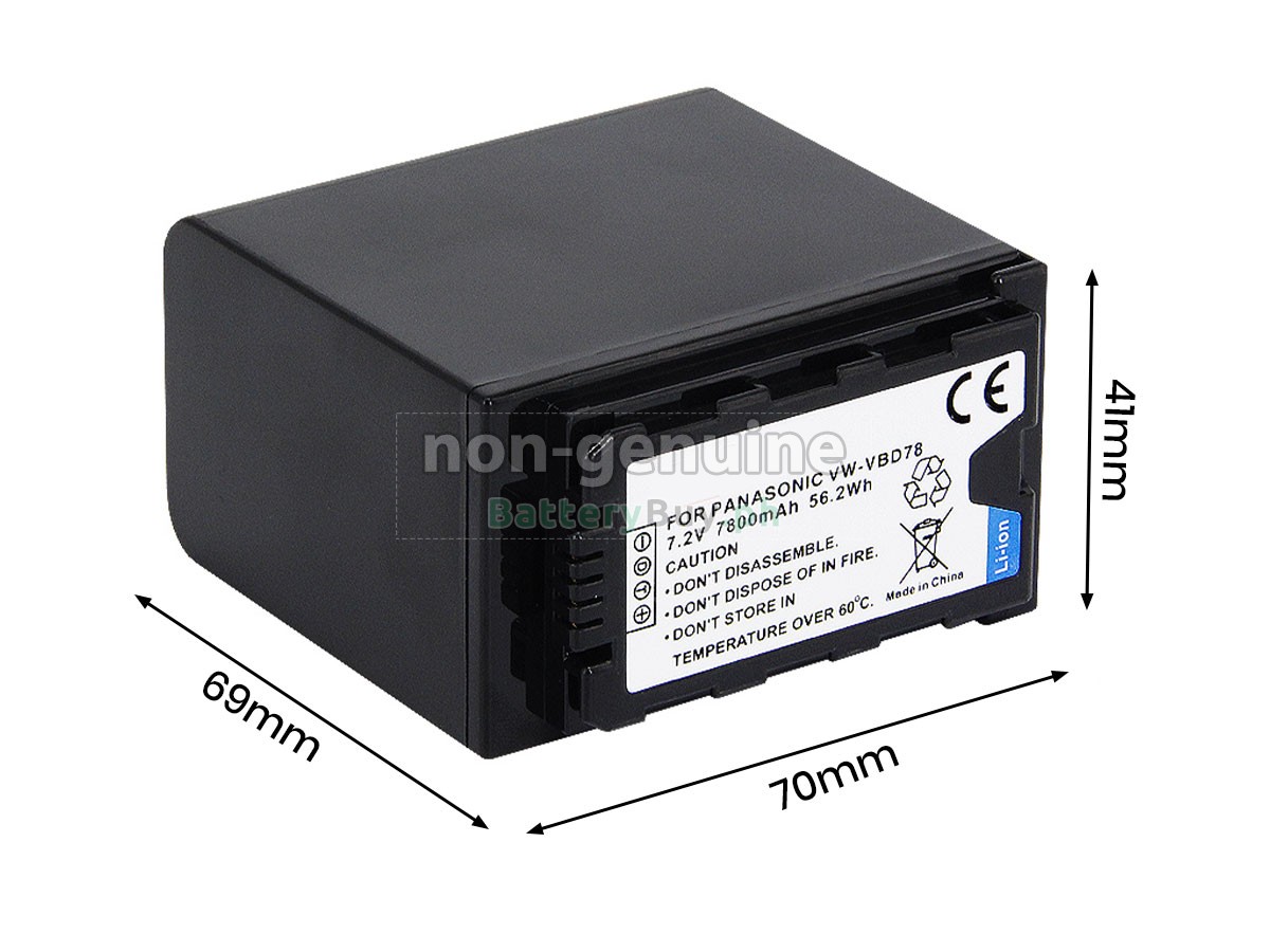 Panasonic HC-X1500 Replacement Battery