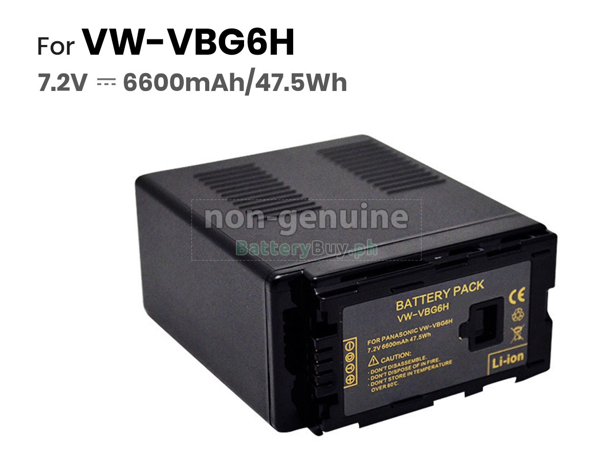 Panasonic GS100K Replacement Battery