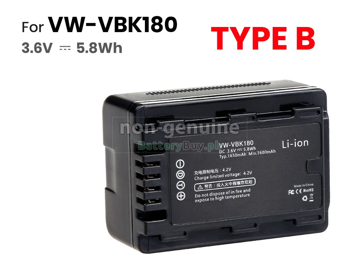 Panasonic HDC-TM95 Replacement Battery