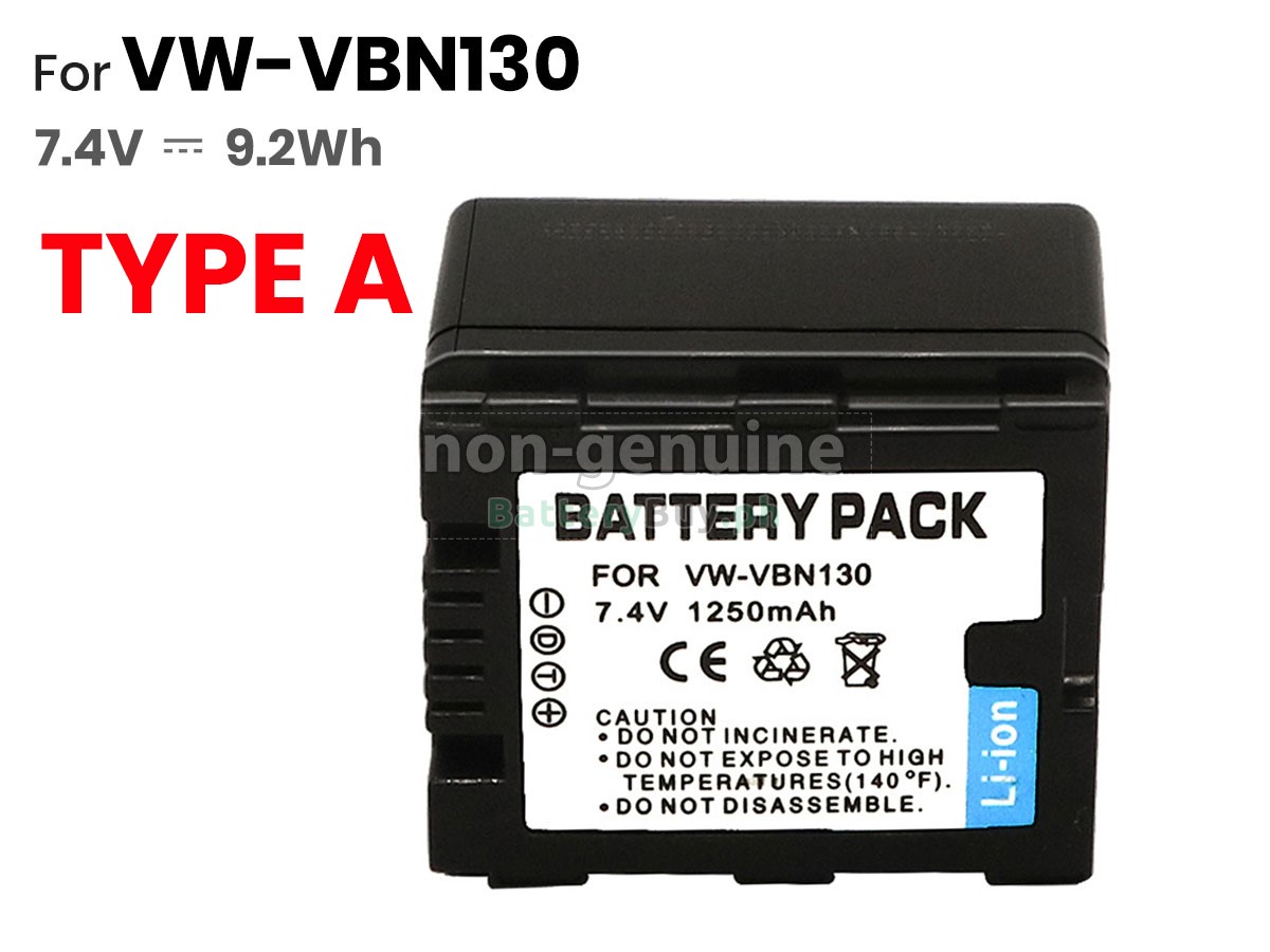 Panasonic VW-VBN260 Replacement Battery