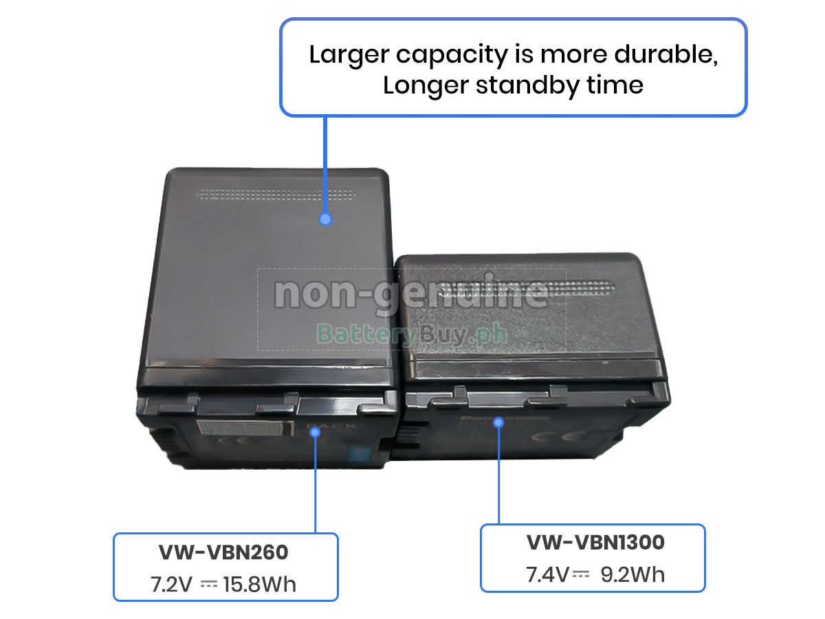 Panasonic VW-VBN260 Replacement Battery