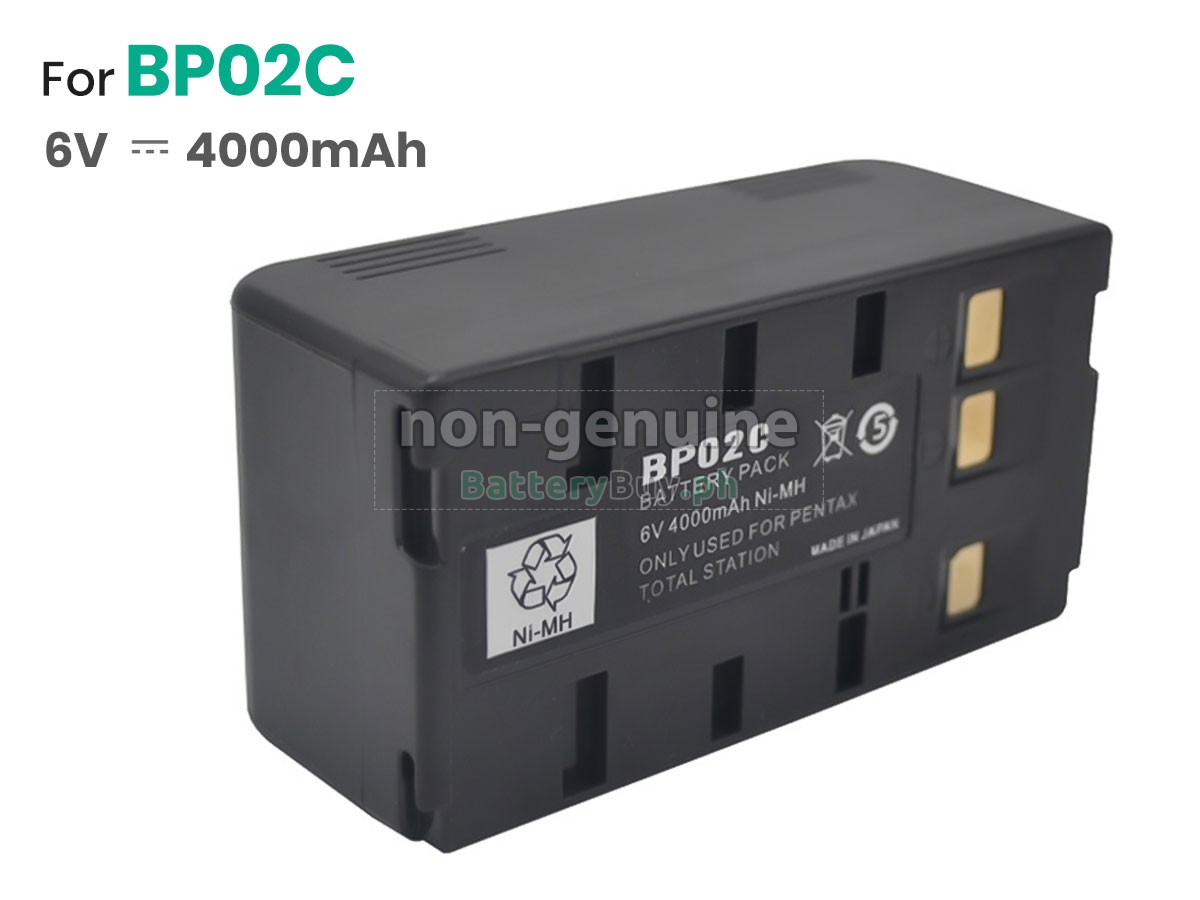 PENTAX BP02 Replacement Battery
