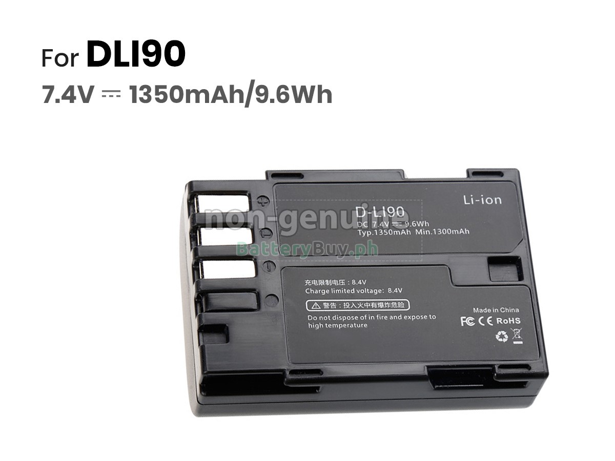 PENTAX D-LI90P Replacement Battery