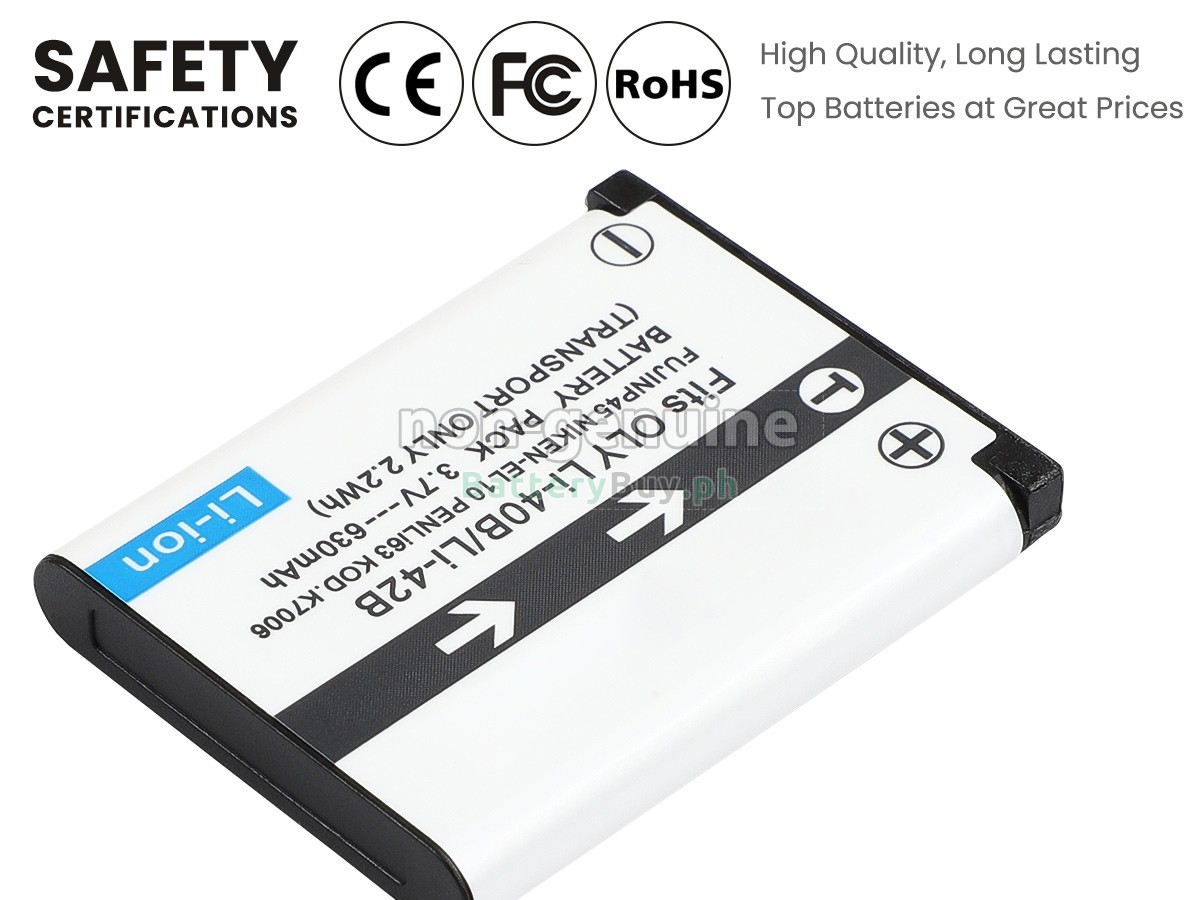 PENTAX D-LI63 Replacement Battery