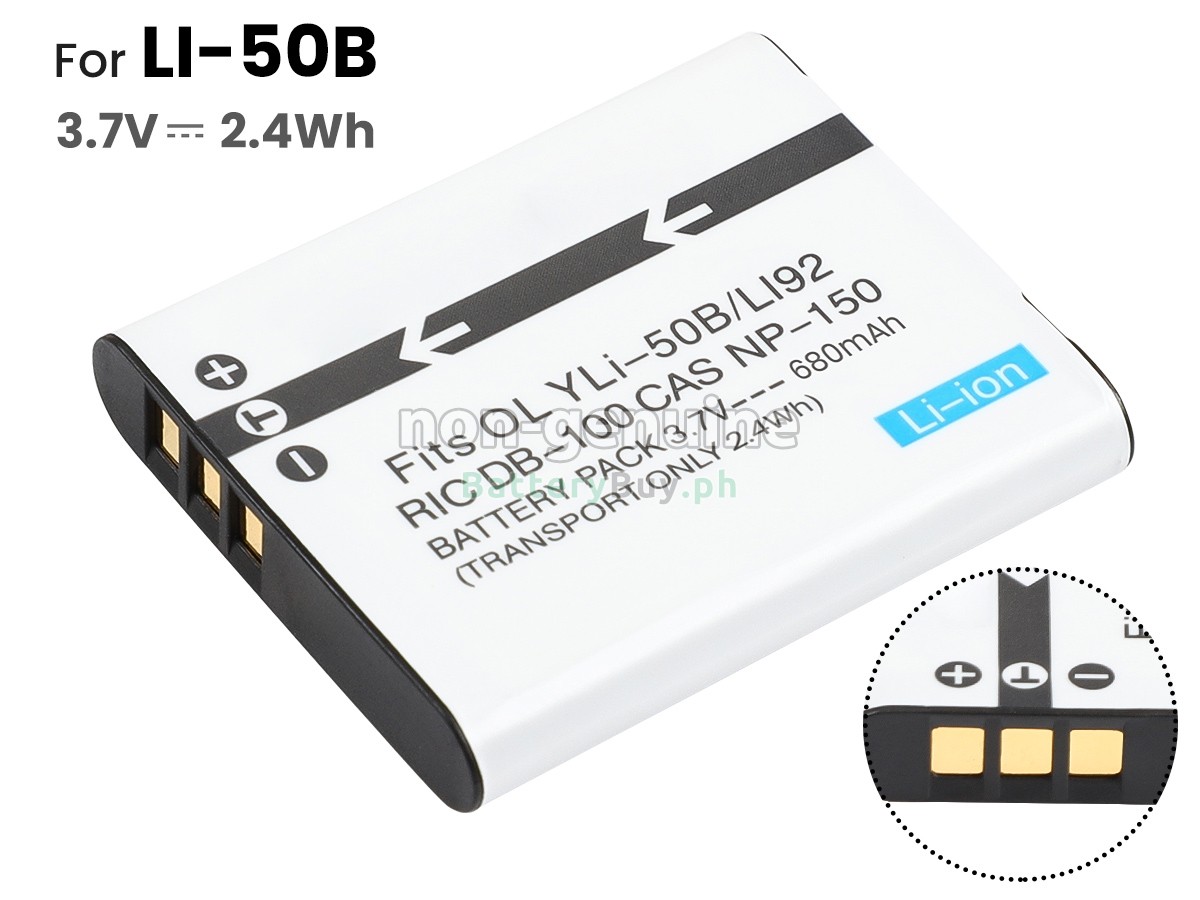 PENTAX D-LI92 Replacement Battery