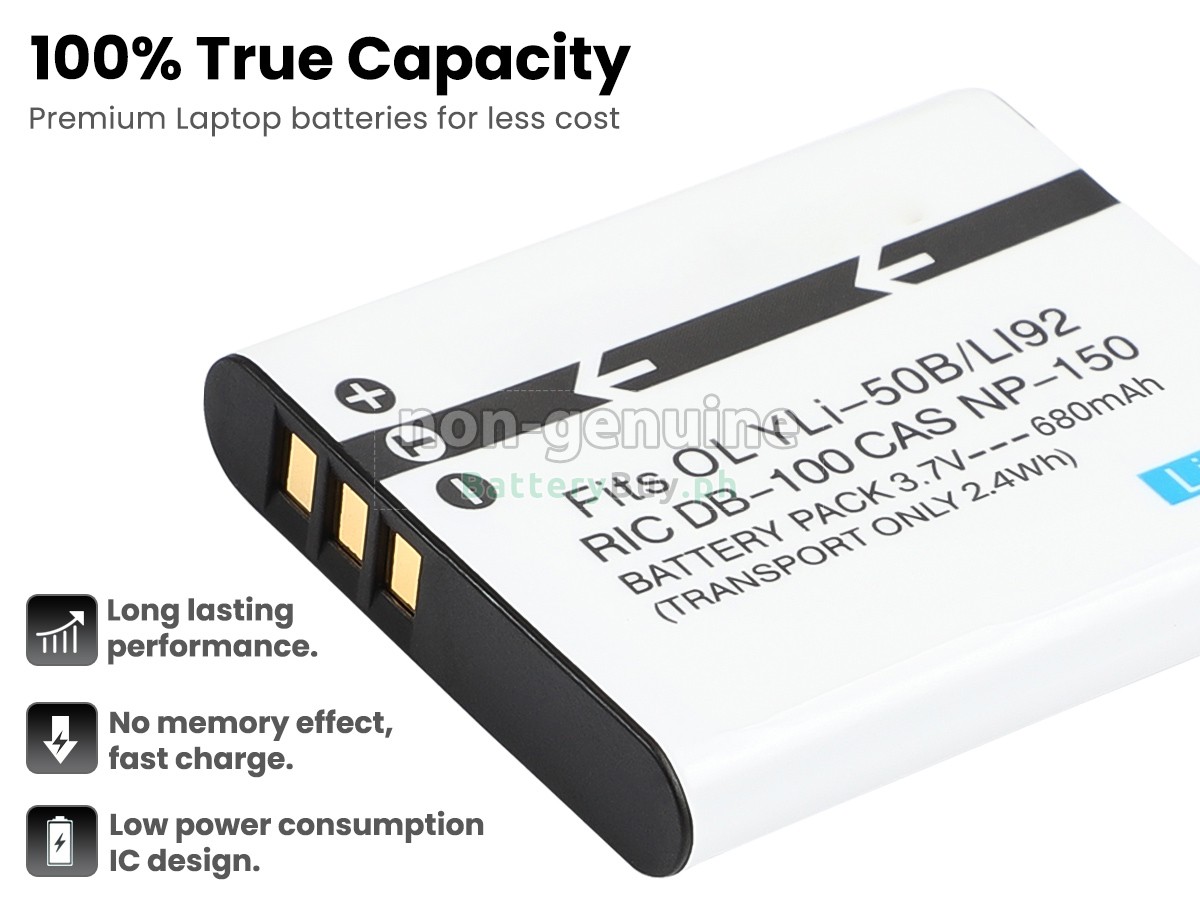 PENTAX D-LI92 Replacement Battery