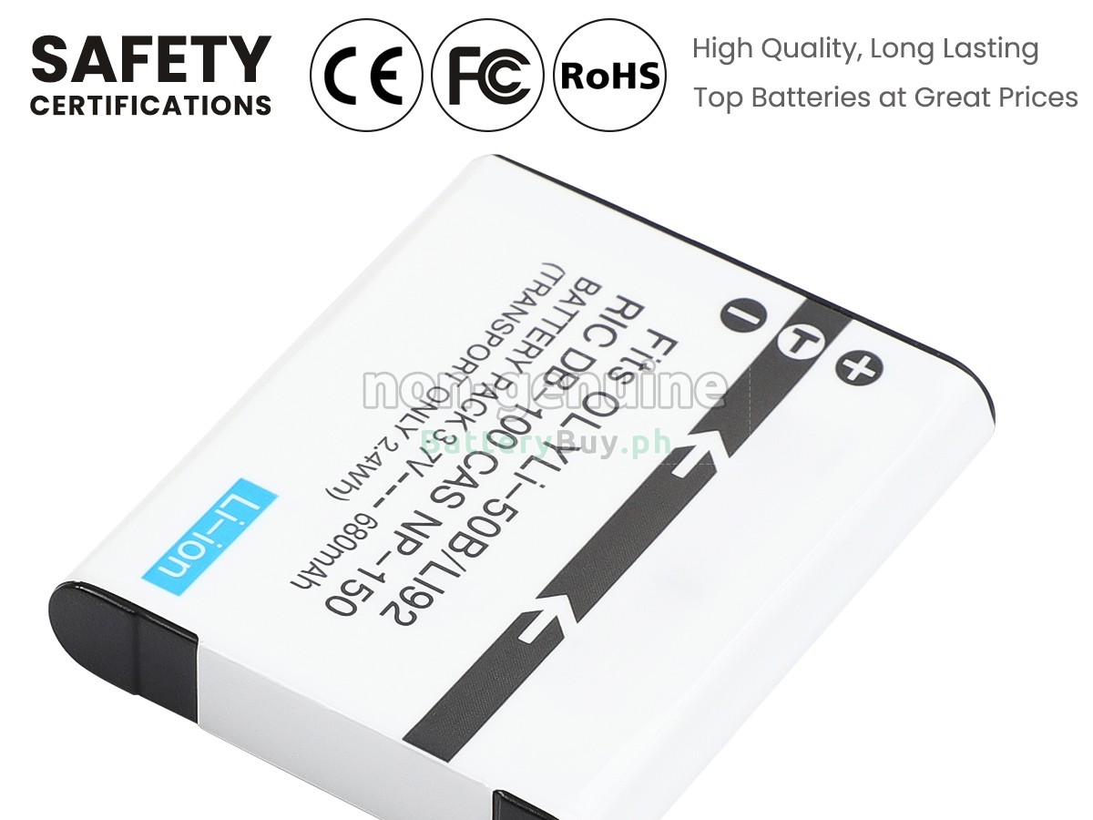 PENTAX D-LI92 Replacement Battery