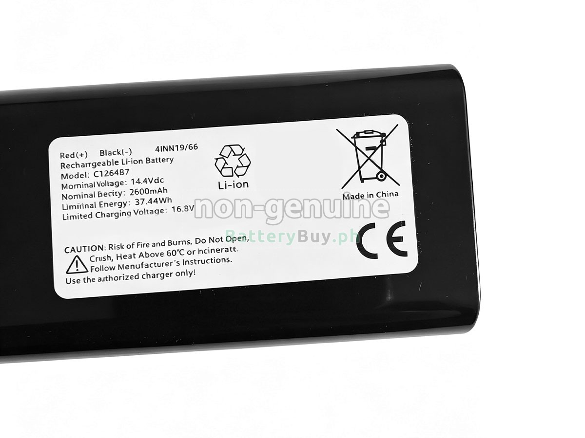 Philips C1264B7 Replacement Battery