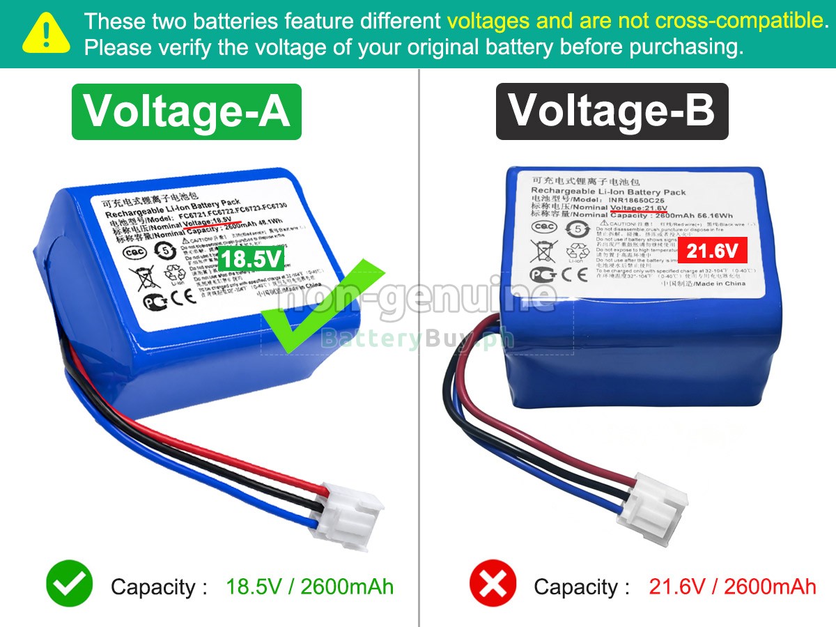 Philips 3000-018-25613 Replacement Battery