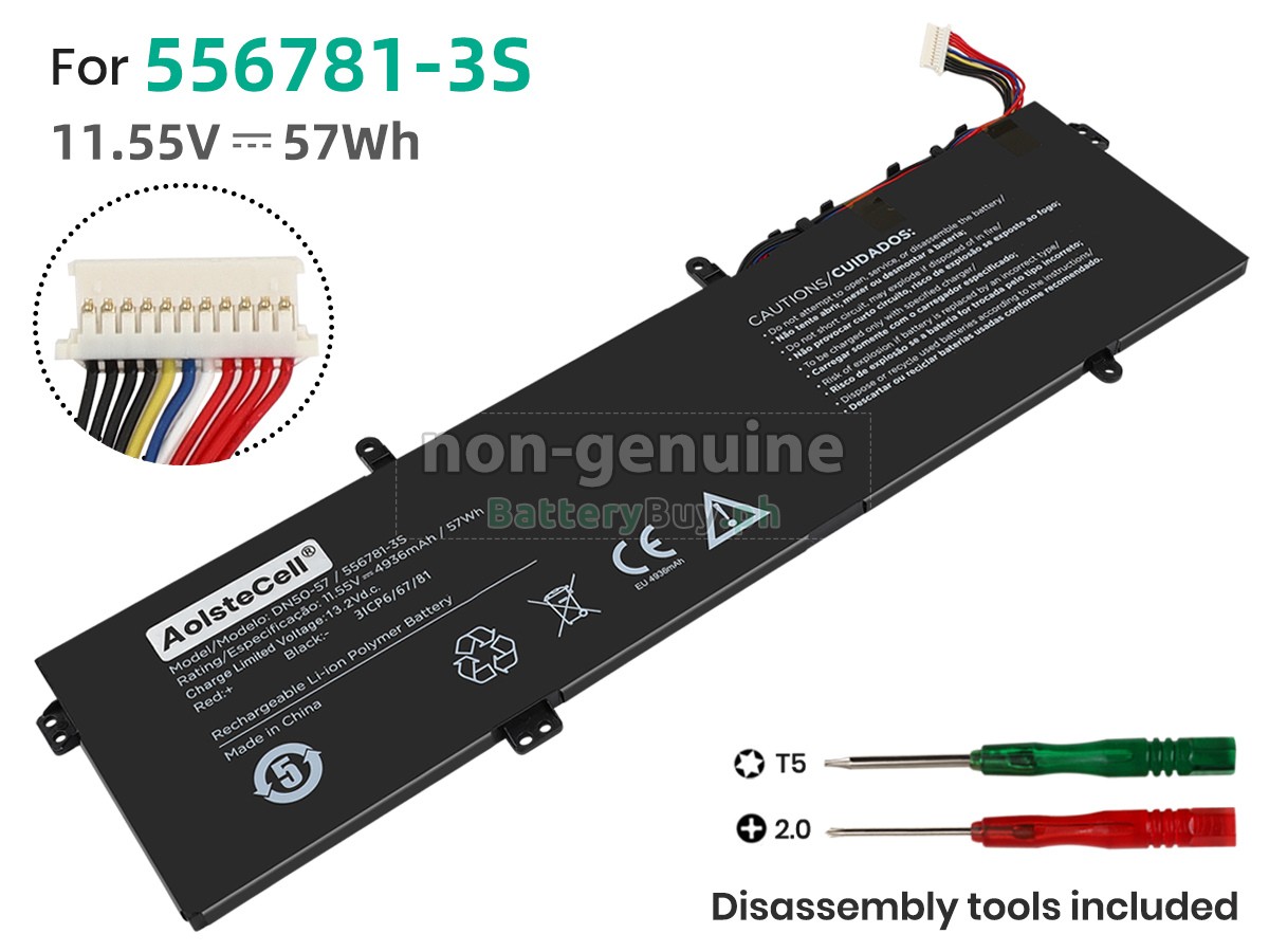 Positivo DN50-57 Replacement Battery